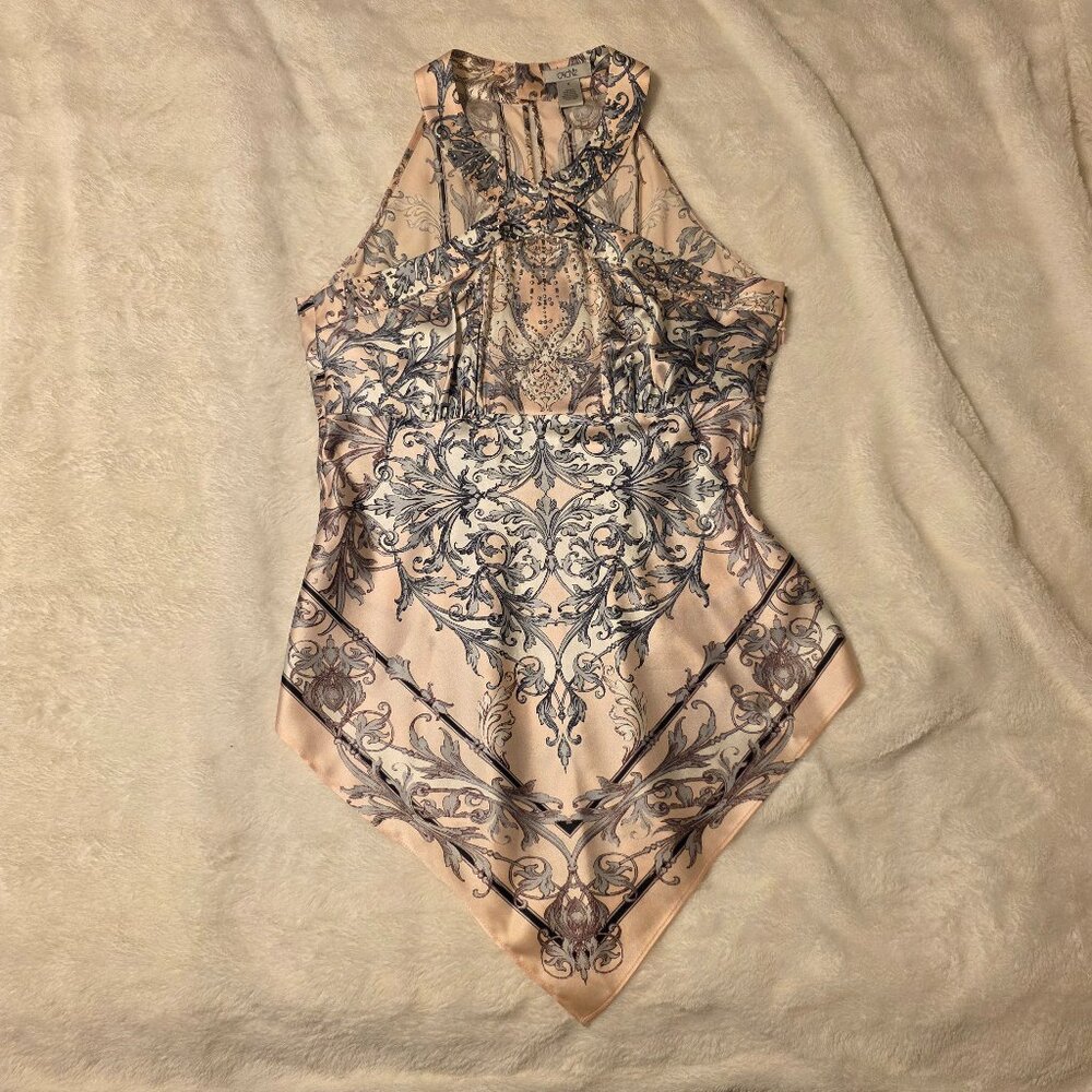 Cache handkerchief halter top